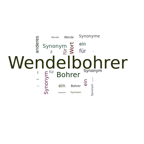 Ein anderes Wort für Wendelbohrer - Synonym Wendelbohrer
