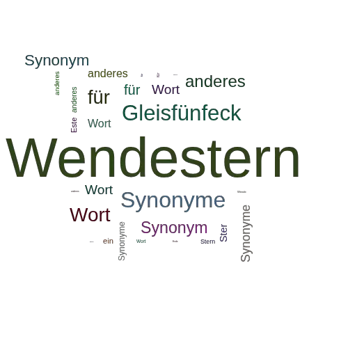 Ein anderes Wort für Wendestern - Synonym Wendestern
