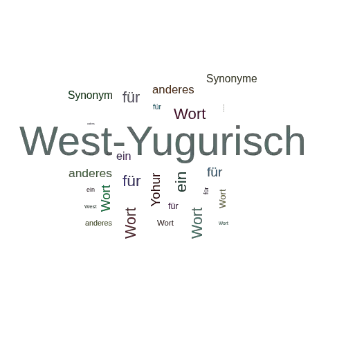 Ein anderes Wort für West-Yugurisch - Synonym West-Yugurisch