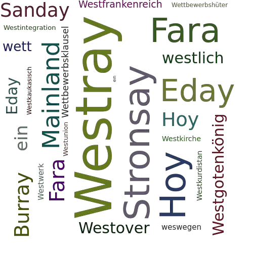 Ein anderes Wort für Westray - Synonym Westray