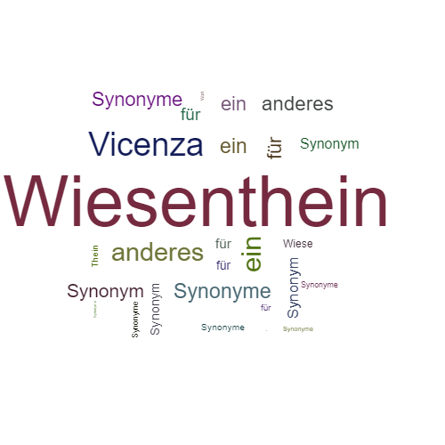 Ein anderes Wort für Wiesenthein - Synonym Wiesenthein