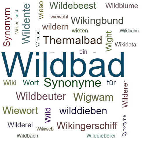Ein anderes Wort für Wildbad - Synonym Wildbad