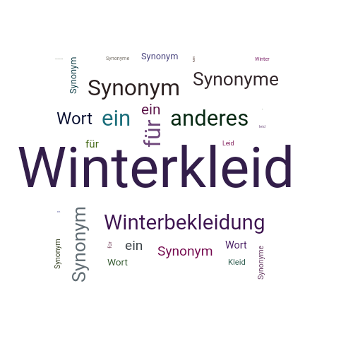 Ein anderes Wort für Winterkleid - Synonym Winterkleid
