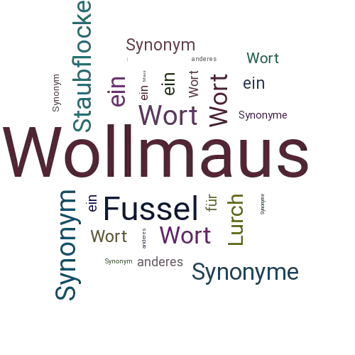 Ein anderes Wort für Wollmaus - Synonym Wollmaus