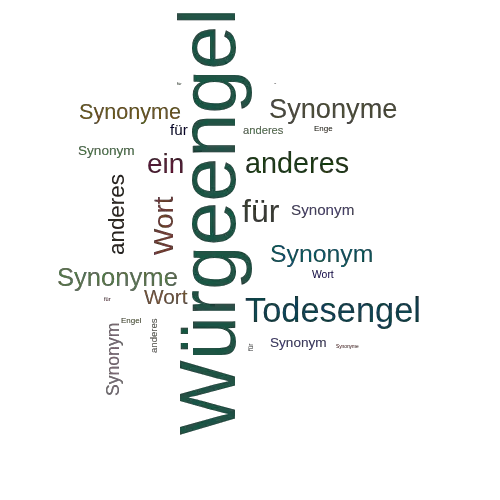 Ein anderes Wort für Würgeengel - Synonym Würgeengel