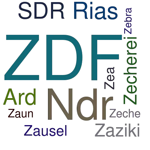 Ein anderes Wort für ZDF - Synonym ZDF