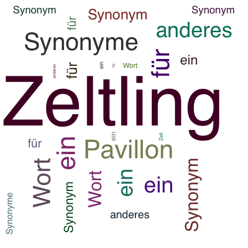 Ein anderes Wort für Zeltling - Synonym Zeltling