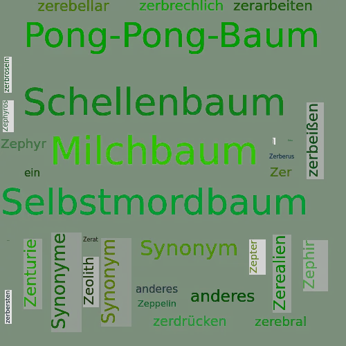 Ein anderes Wort für Zerberusbaum - Synonym Zerberusbaum
