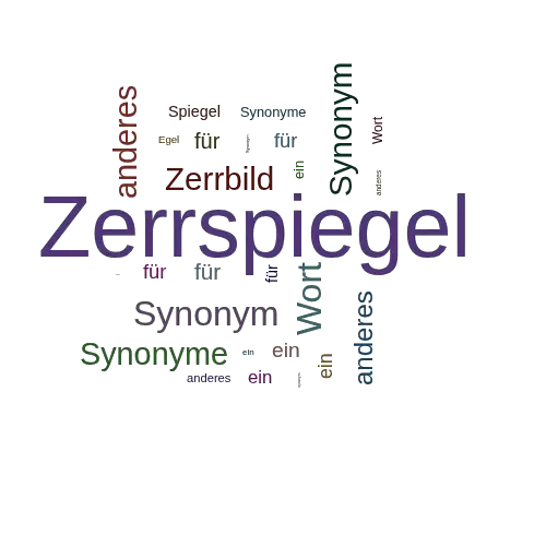 Ein anderes Wort für Zerrspiegel - Synonym Zerrspiegel