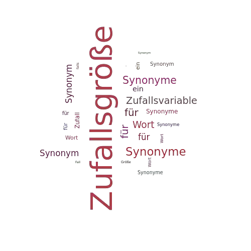 Ein anderes Wort für Zufallsgröße - Synonym Zufallsgröße
