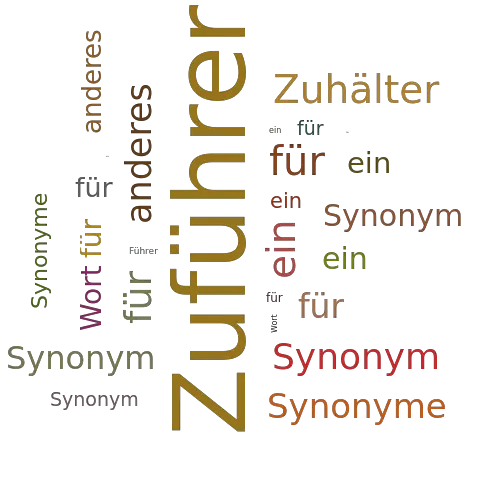 Ein anderes Wort für Zuführer - Synonym Zuführer