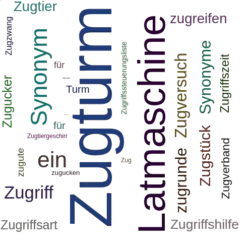 Ein anderes Wort für Zugturm - Synonym Zugturm