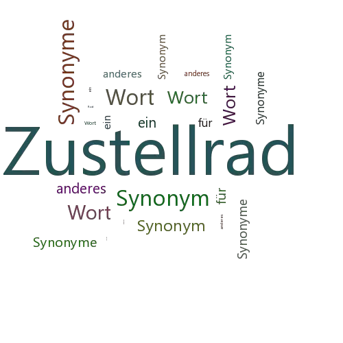 Ein anderes Wort für Zustellrad - Synonym Zustellrad
