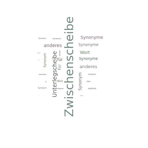 Ein anderes Wort für Zwischenscheibe - Synonym Zwischenscheibe