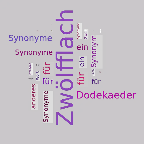 Ein anderes Wort für Zwölfflach - Synonym Zwölfflach