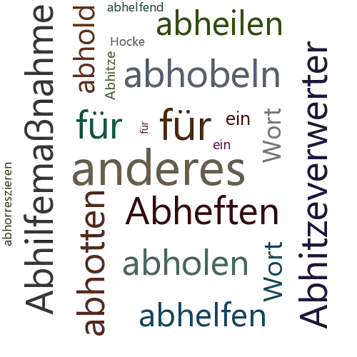 Ein anderes Wort für abhocken - Synonym abhocken