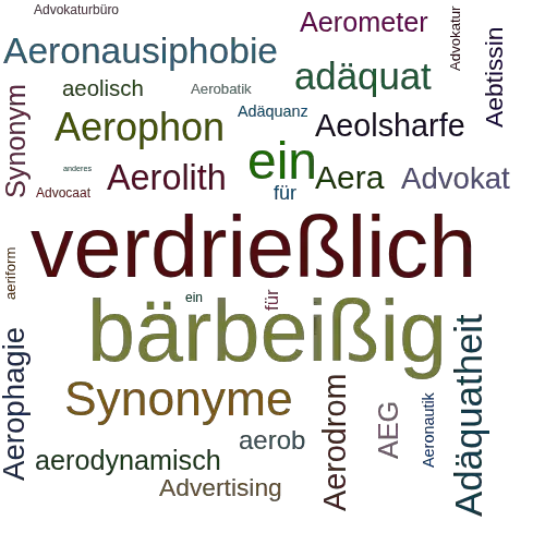 Ein anderes Wort für aergerlieh - Synonym aergerlieh