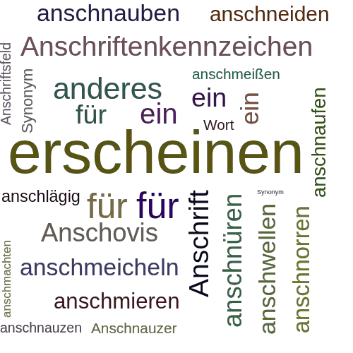 Ein anderes Wort für anschneien - Synonym anschneien