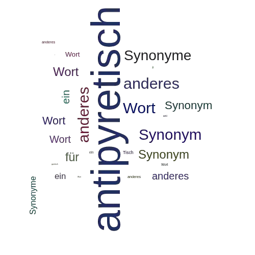 Ein anderes Wort für antipyretisch - Synonym antipyretisch