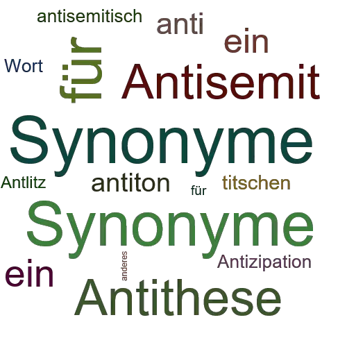 Ein anderes Wort für antitschen - Synonym antitschen
