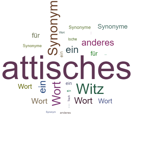 Ein anderes Wort für attisches - Synonym attisches