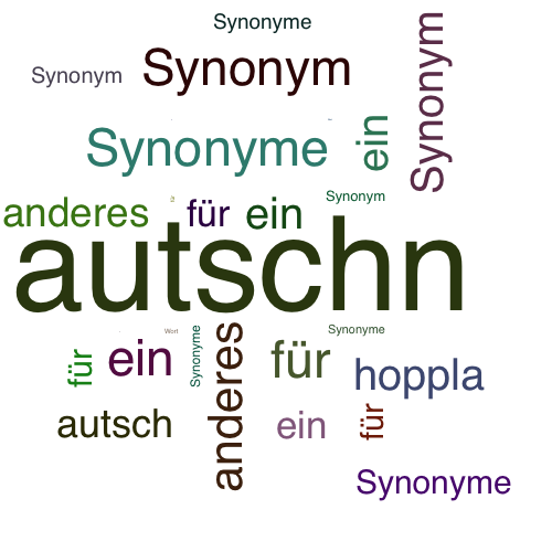 Ein anderes Wort für autschn - Synonym autschn