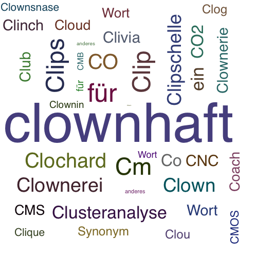 Ein anderes Wort für clownesk - Synonym clownesk