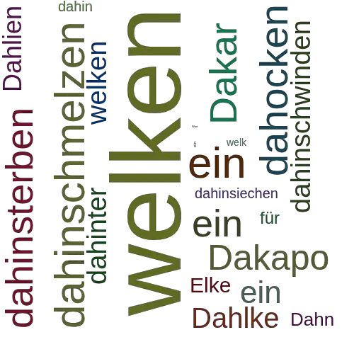 Ein anderes Wort für dahinwelken - Synonym dahinwelken