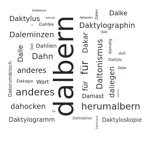 Ein anderes Wort für dalbern - Synonym dalbern