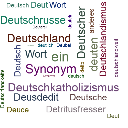 Ein anderes Wort für deutschblütig - Synonym deutschblütig