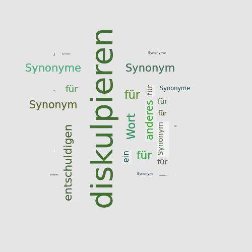 Ein anderes Wort für diskulpieren - Synonym diskulpieren