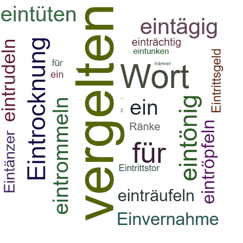 Ein anderes Wort für eintränken - Synonym eintränken