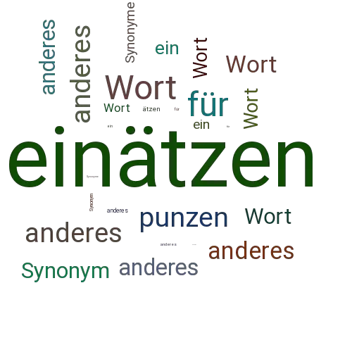 Ein anderes Wort für einätzen - Synonym einätzen