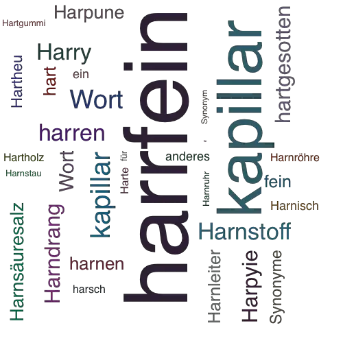 Ein anderes Wort für harrfein - Synonym harrfein