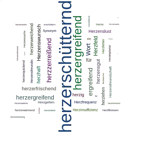 Ein anderes Wort für herzerschütternd - Synonym herzerschütternd