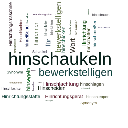 Ein anderes Wort für hinschaukeln - Synonym hinschaukeln