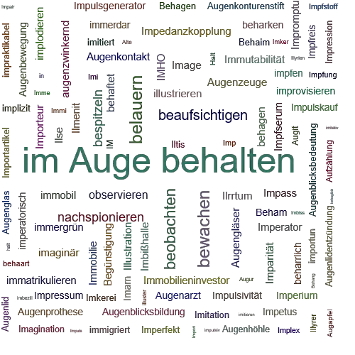 Auge Synonym Auge Synonym
