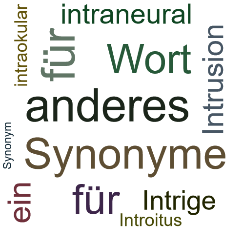 Ein anderes Wort für intraventrikulär - Synonym intraventrikulär