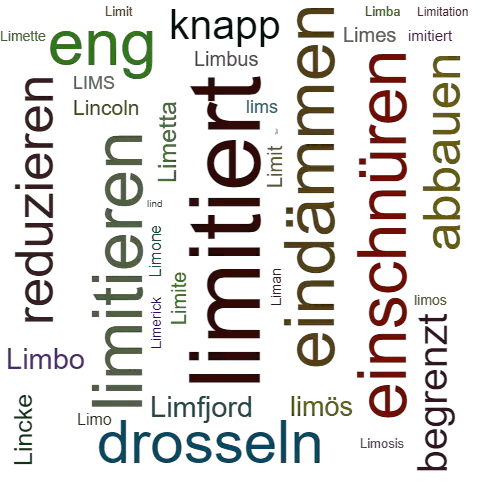 Ein anderes Wort für limitiert - Synonym limitiert