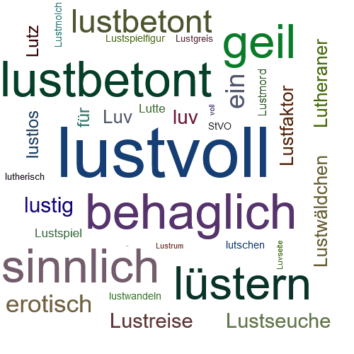 Ein anderes Wort für lustvoll - Synonym lustvoll