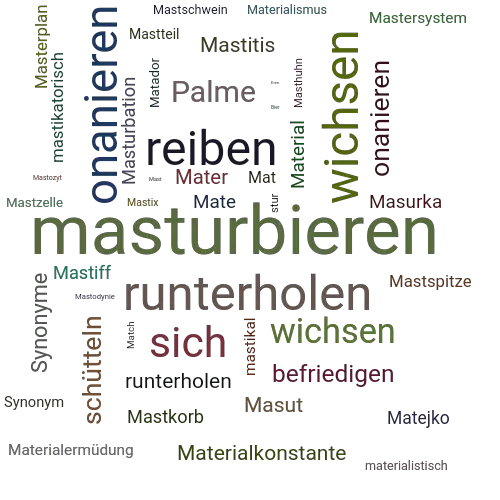 Ein anderes Wort für masturbieren - Synonym masturbieren