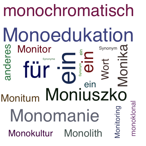 Ein anderes Wort für monogam - Synonym monogam