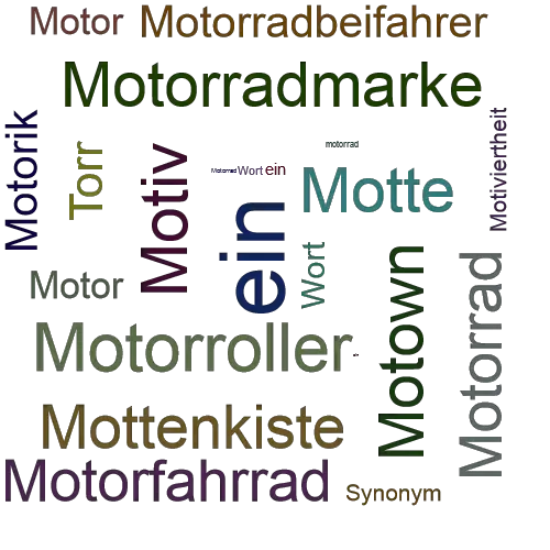 Ein anderes Wort für motorrad - Synonym motorrad