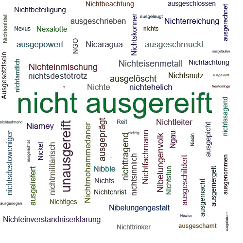 Ein anderes Wort für nicht ausgereift - Synonym nicht ausgereift