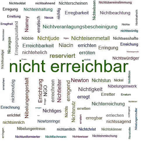 Ein anderes Wort für nicht erreichbar - Synonym nicht erreichbar