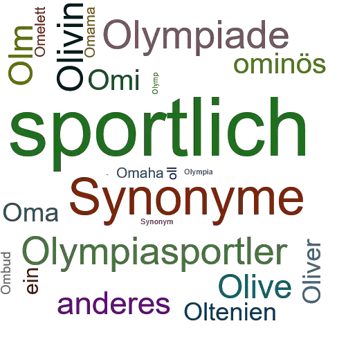 Ein anderes Wort für olympiaverdächtig - Synonym olympiaverdächtig