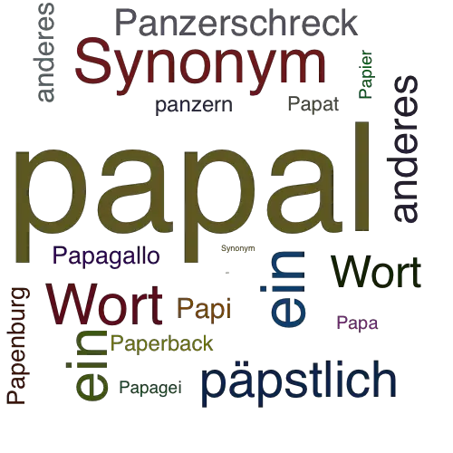 Ein anderes Wort für papal - Synonym papal