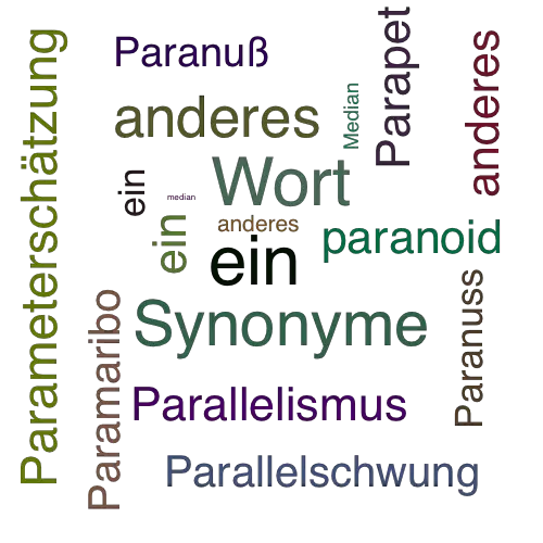 Ein anderes Wort für paramedian - Synonym paramedian
