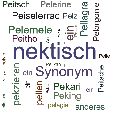 Ein anderes Wort für pelagisch - Synonym pelagisch