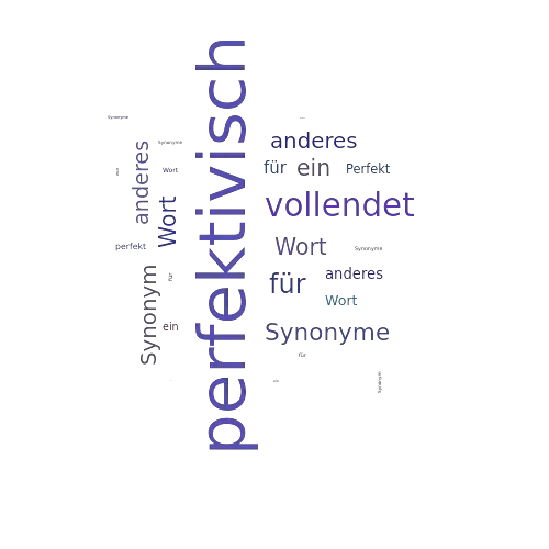 Ein anderes Wort für perfektivisch - Synonym perfektivisch